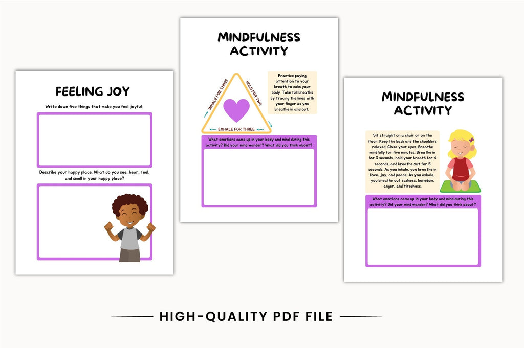 Kids Mindfulness Journal
