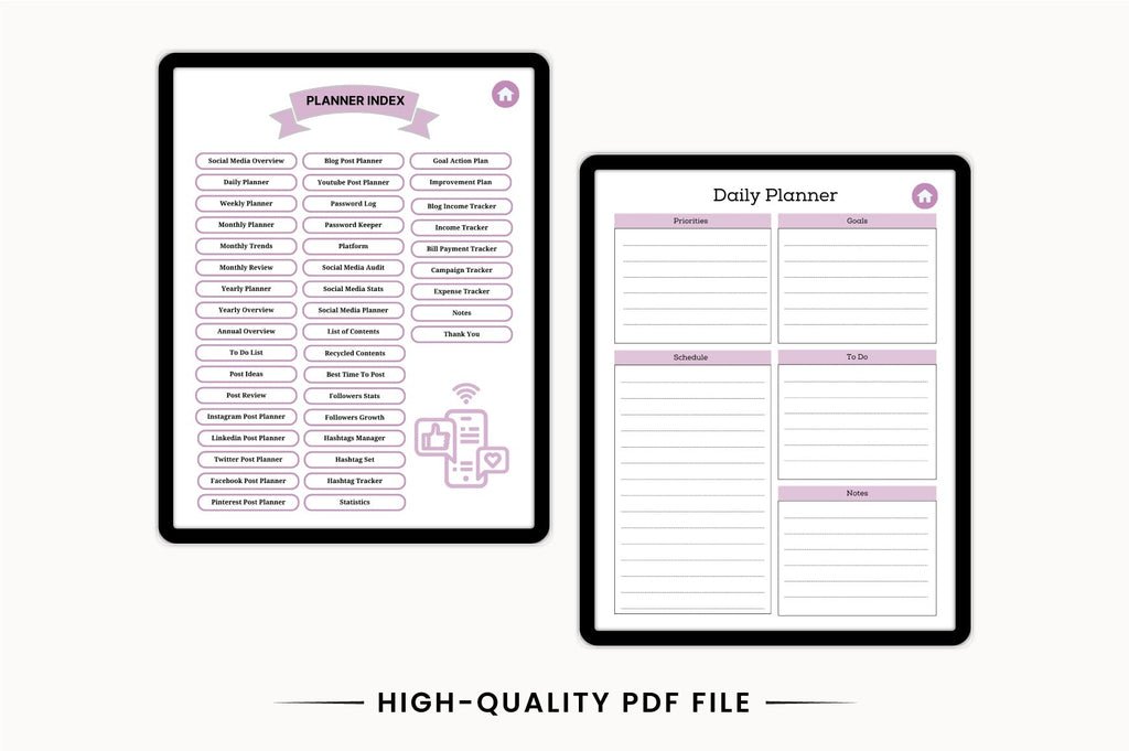 Social Media Content Planner