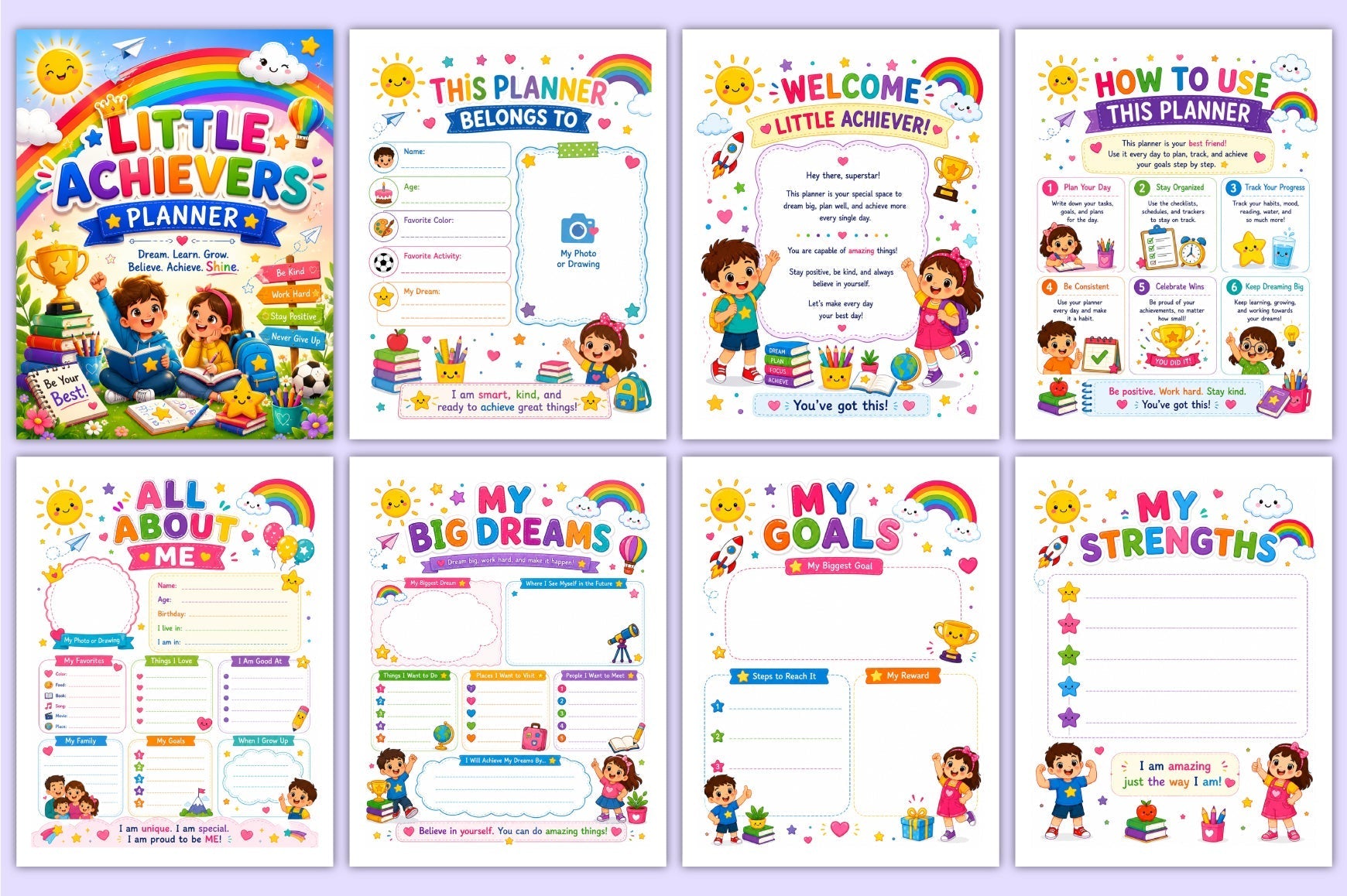 Little Achievers Planner