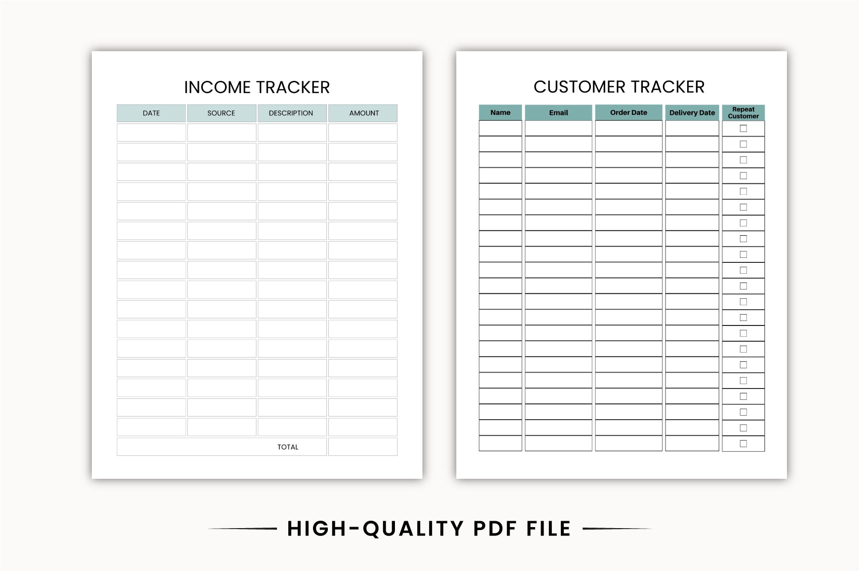 Handmade Creative Business Planner