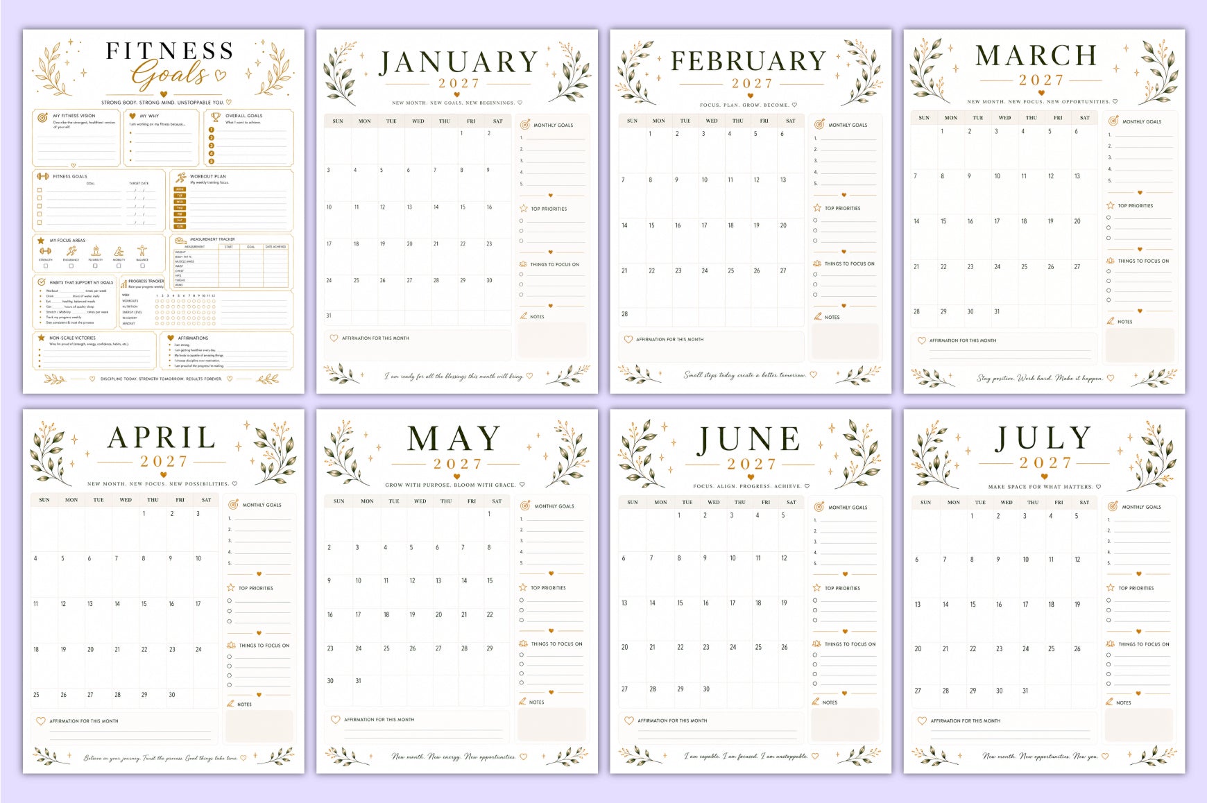 Vision Board Planner