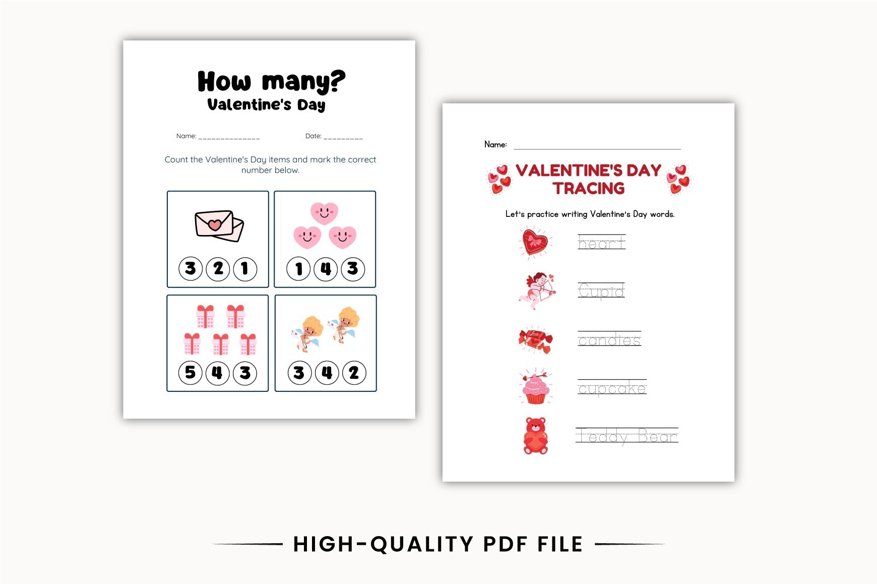Valentine's Day Activity Planner