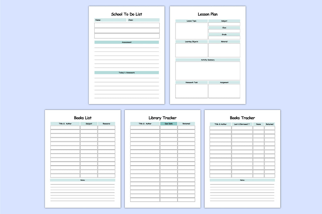 Adhd Academic Planner