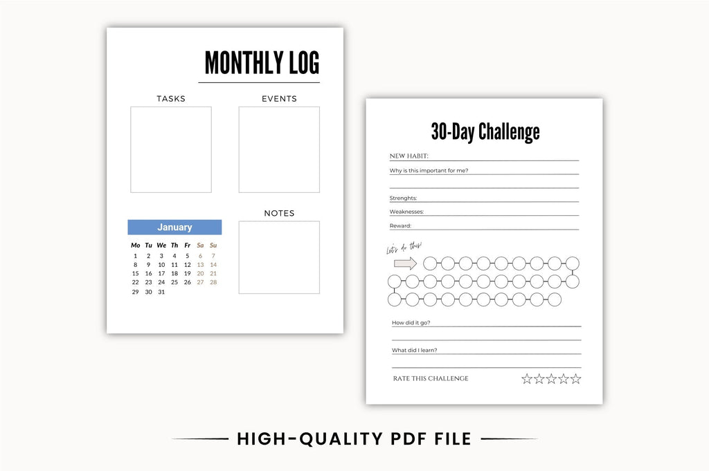 Productivity Bullet Journal