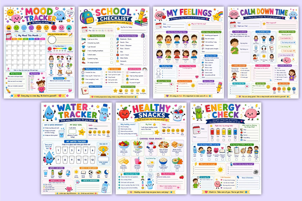 Adhd For Kids Planner