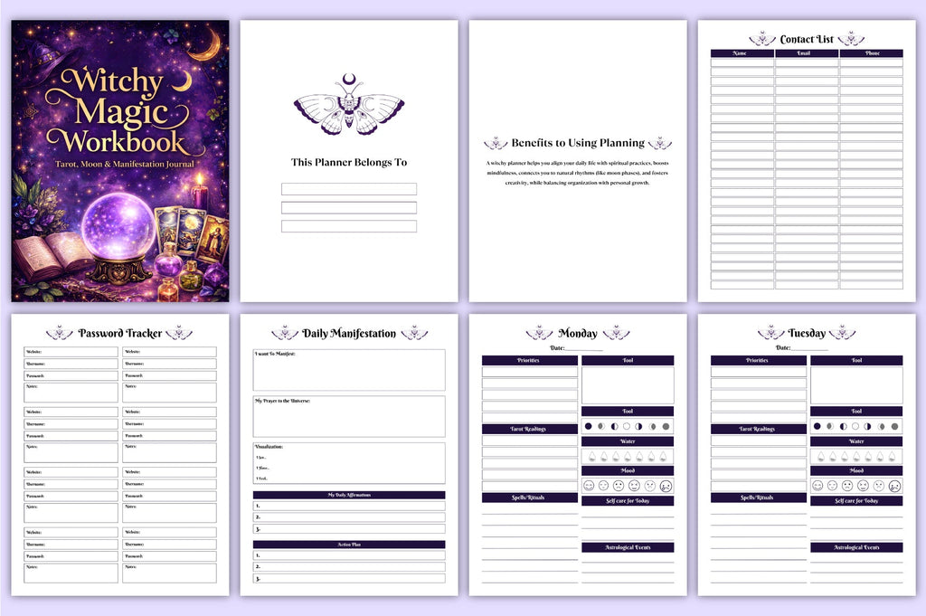 Witchy Magic Workbook