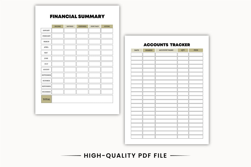 Money Management Planner