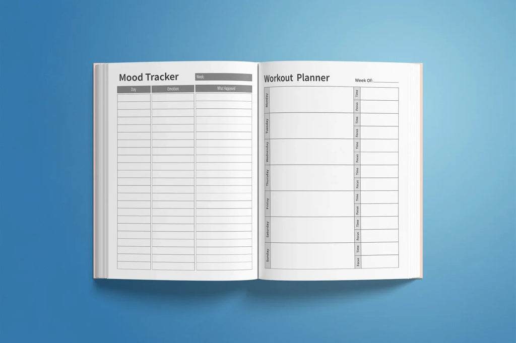 ADHD Planner from 100 Planner goal tracker and habit planner printable