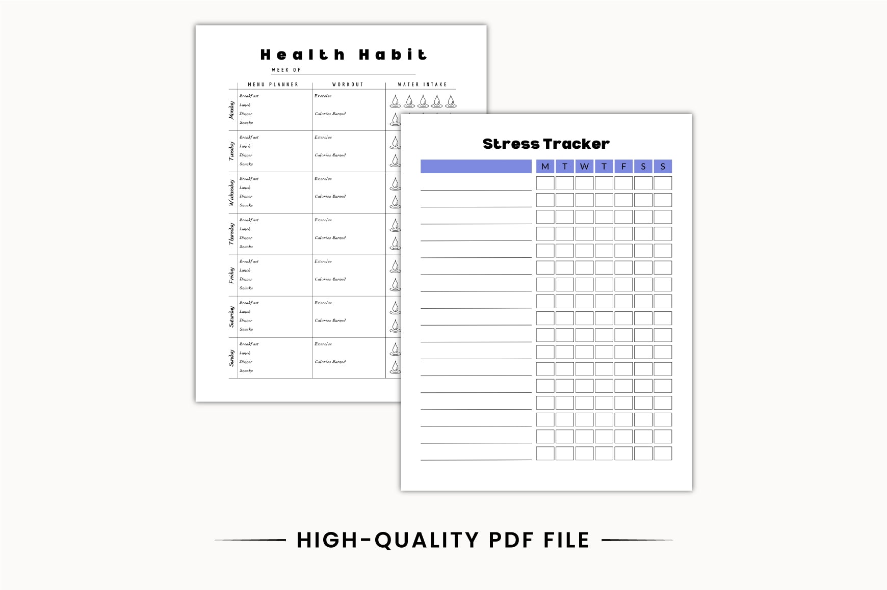 ADHD Brain Power Journal complete journal bundle preview