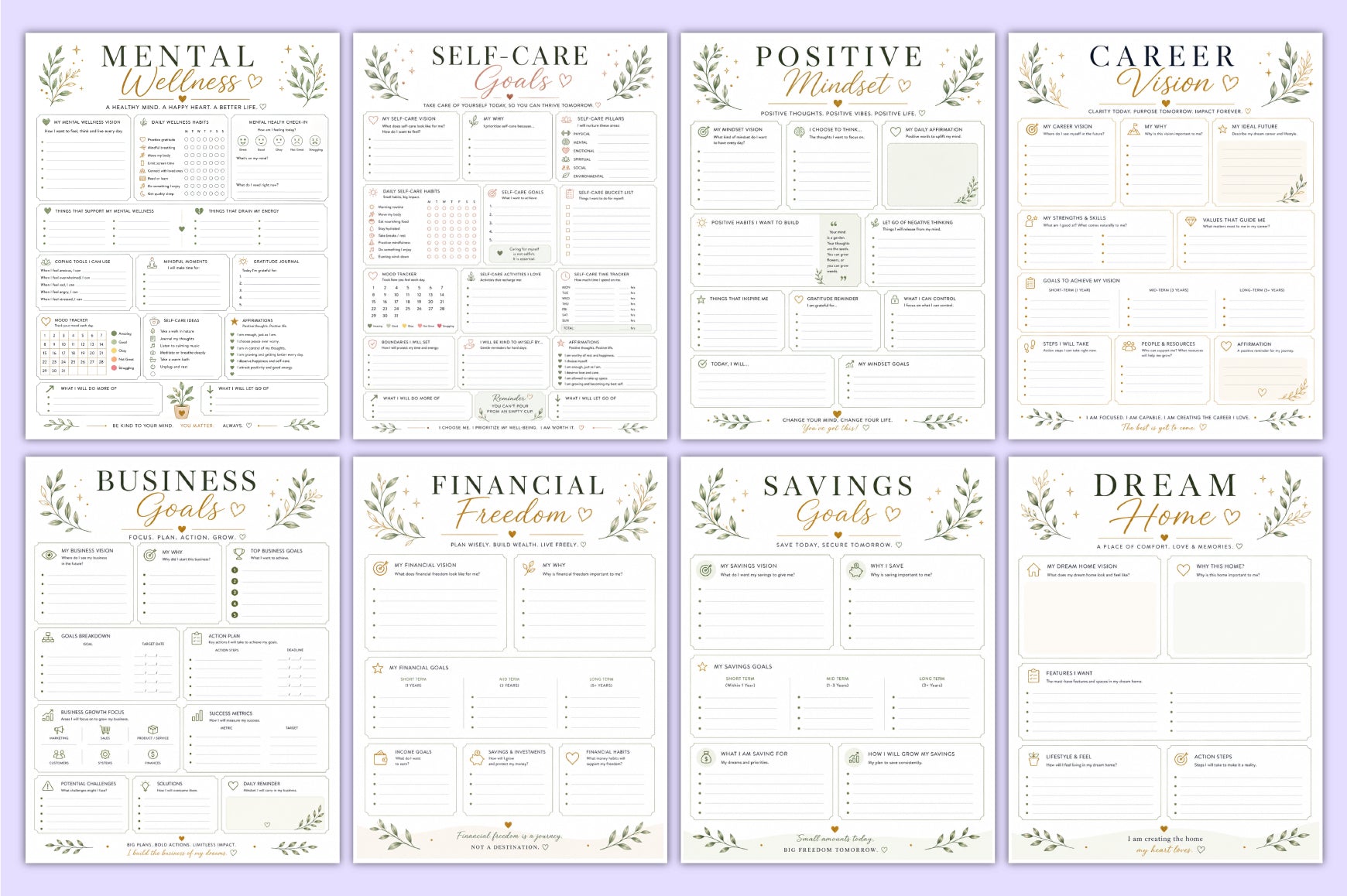 Vision Board Planner