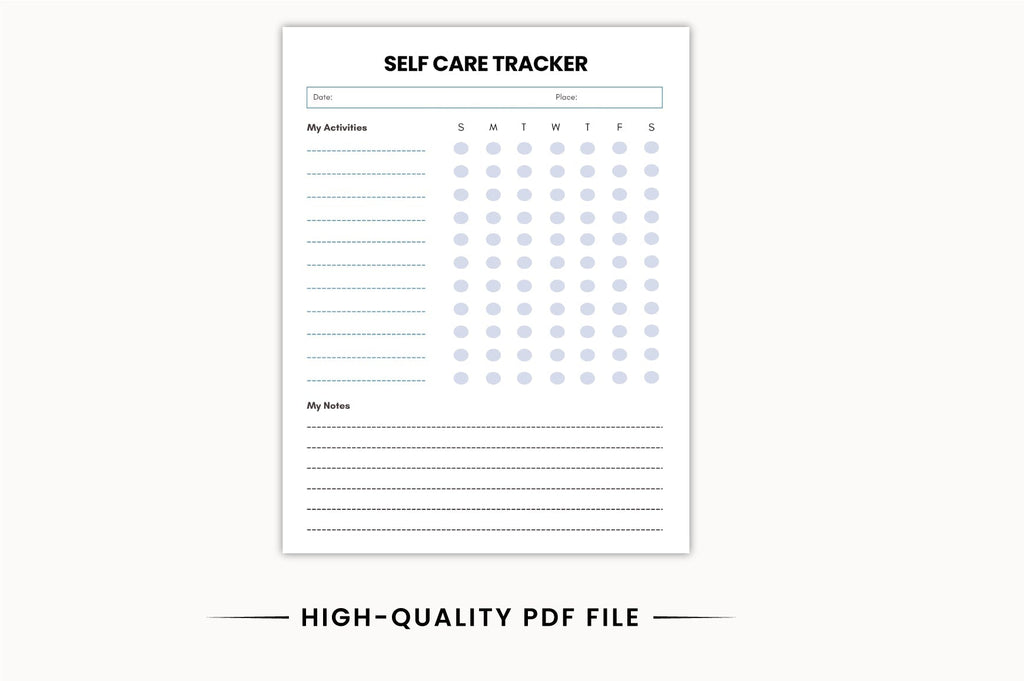 Adult ADHD Focus Planner printable PDF instant download