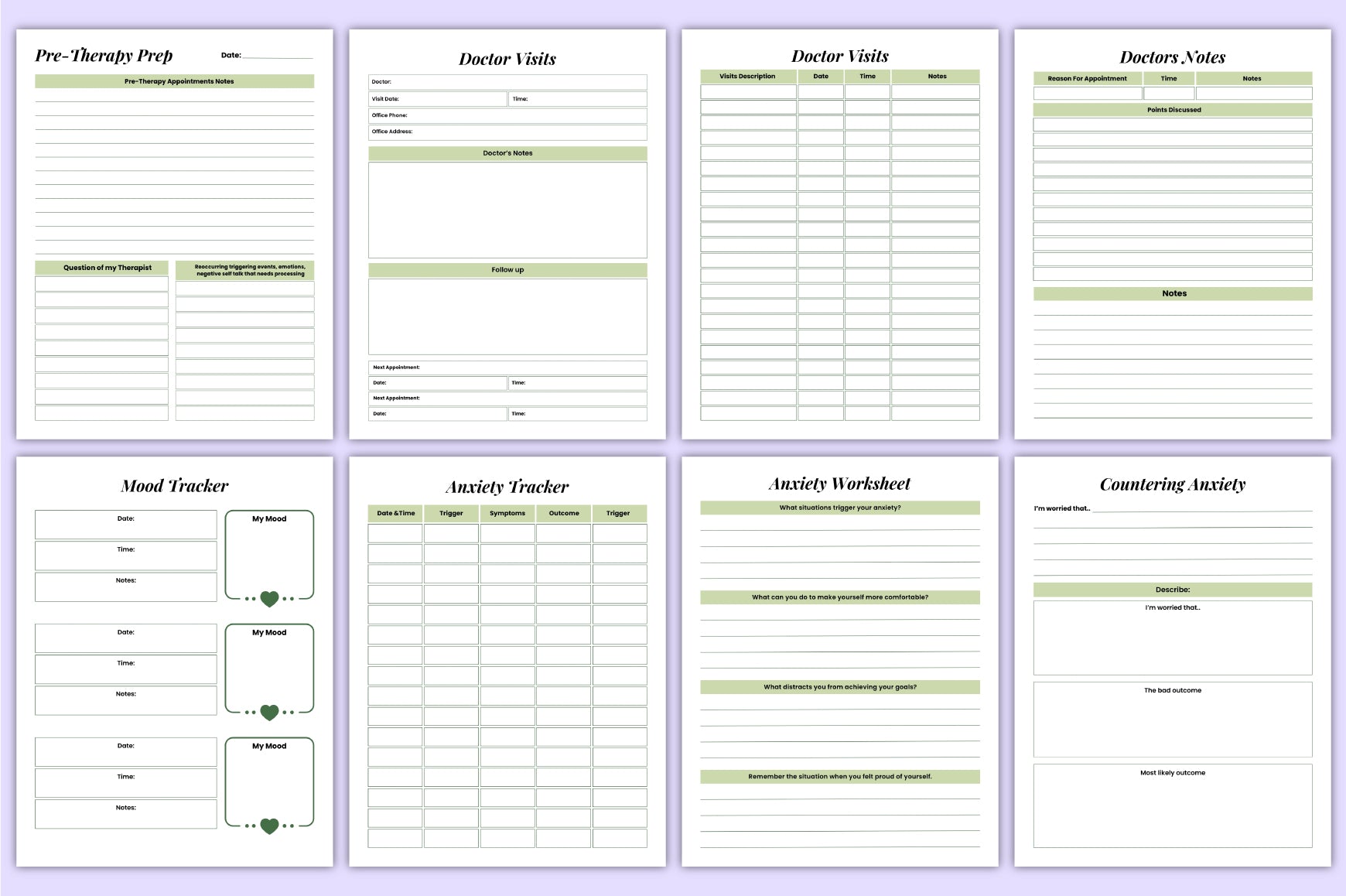 Therapy Self Care Workbook