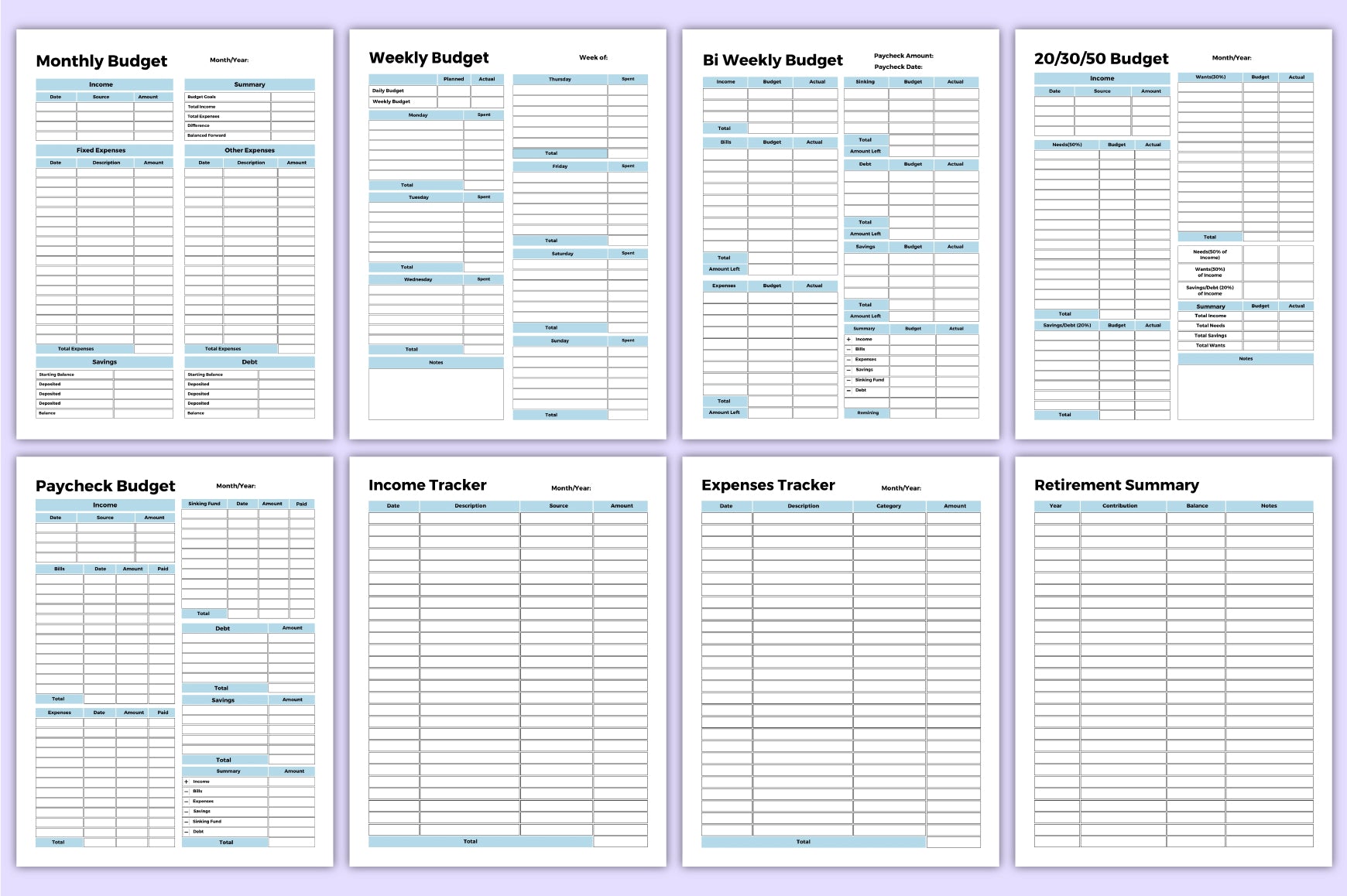Budget Financial Planner