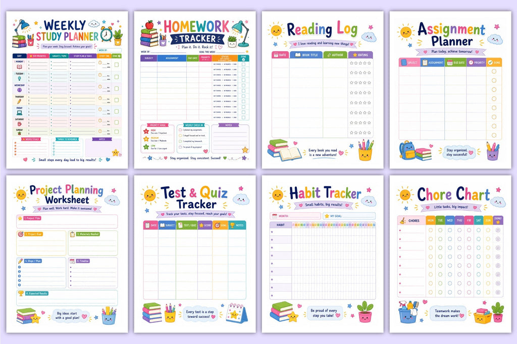 Kids Productivity Planner