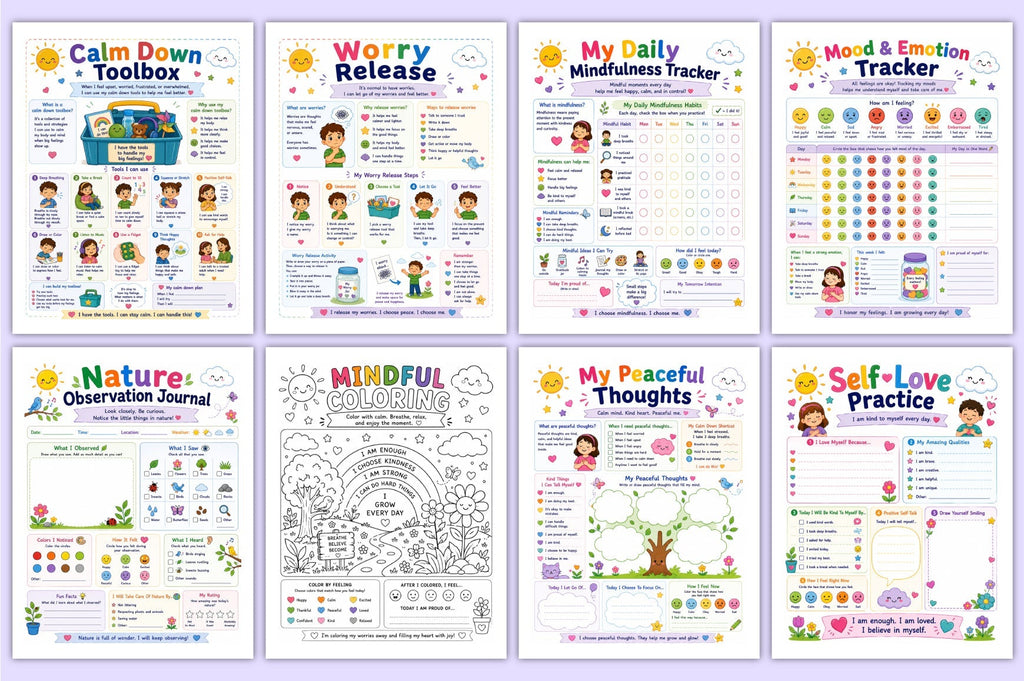 Mindfulness For Kids Workbook