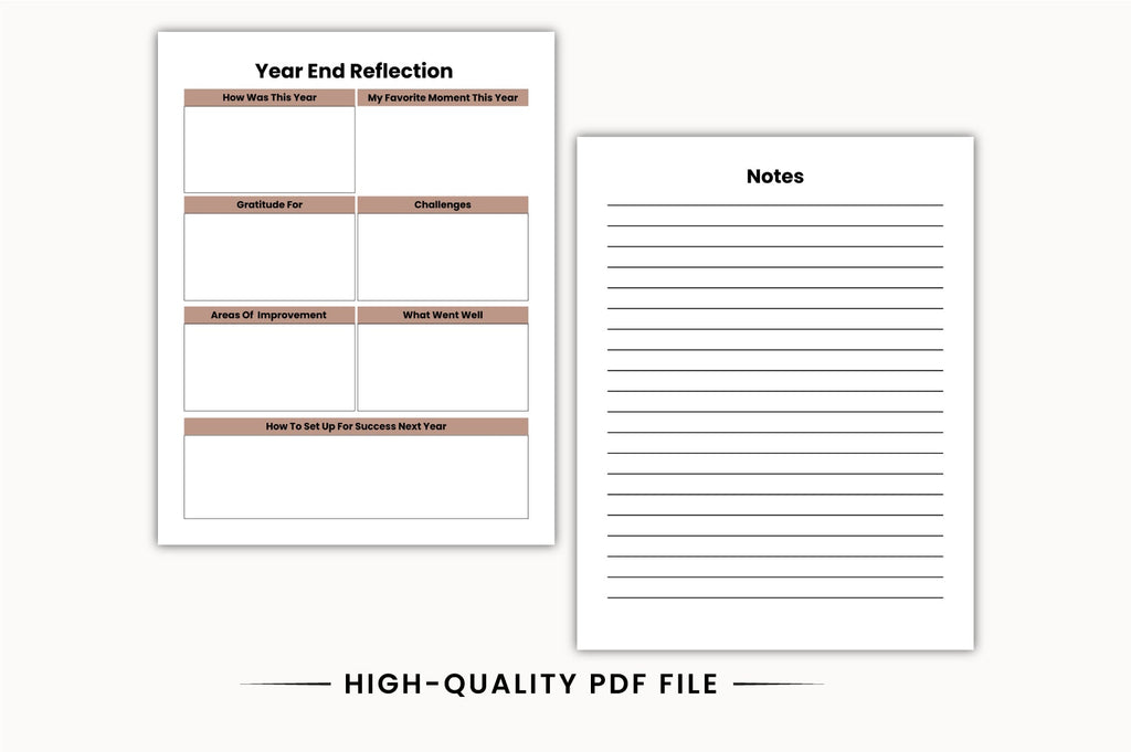Gratitude Self-Reflection Journal