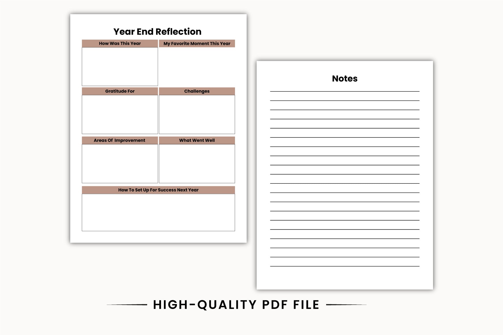 Gratitude Self-Reflection Journal