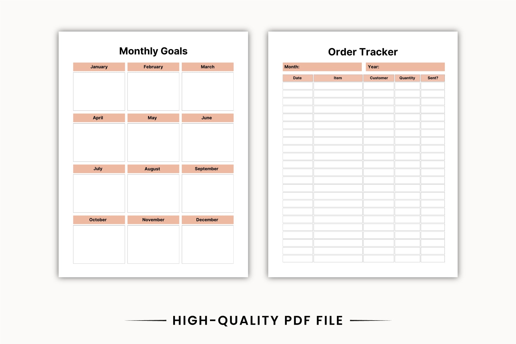 Commerce Shop Planner