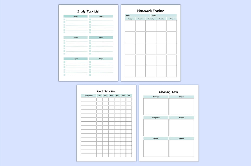 Adhd Academic Planner