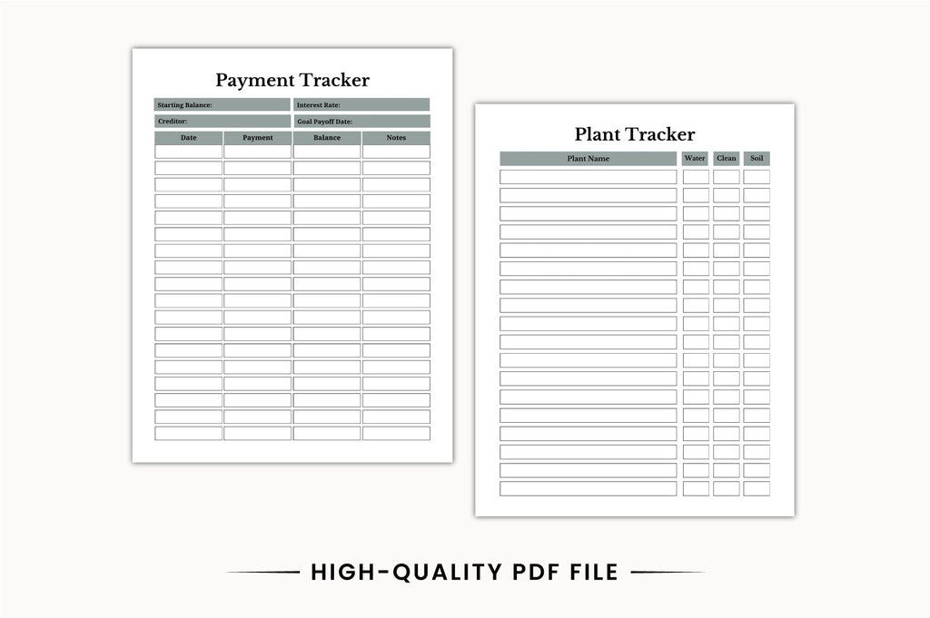 Household Management Planner