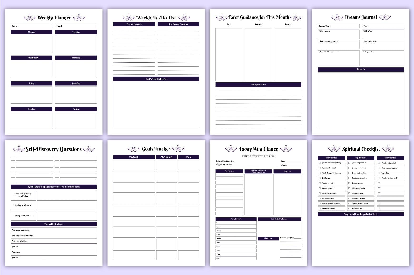 Witchy Magic Workbook