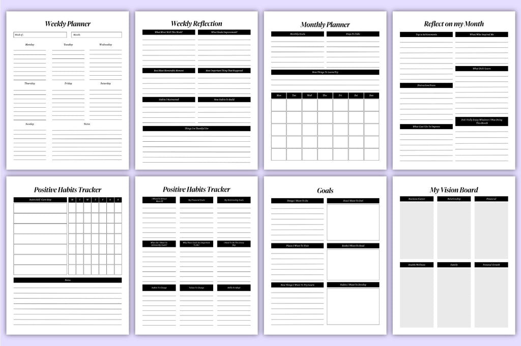 Spiritual Manifestation Planner