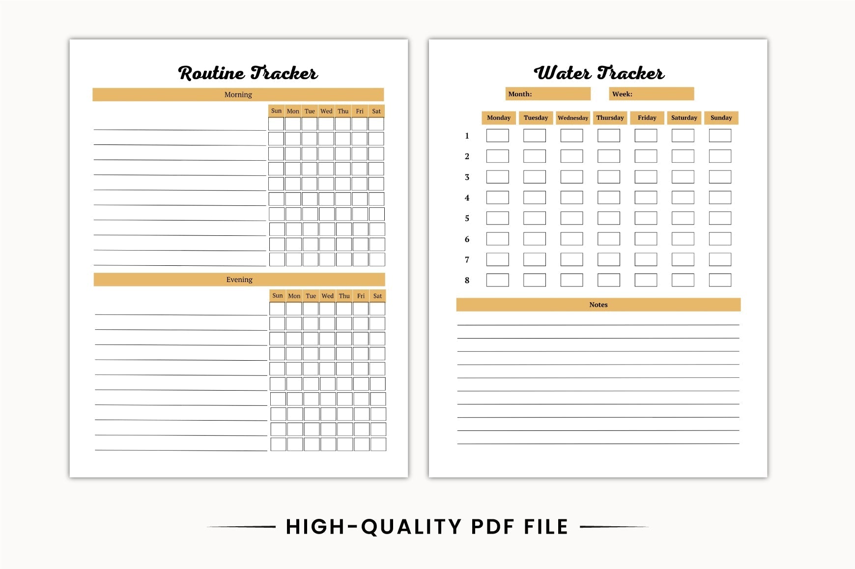 Healthy Living Planner