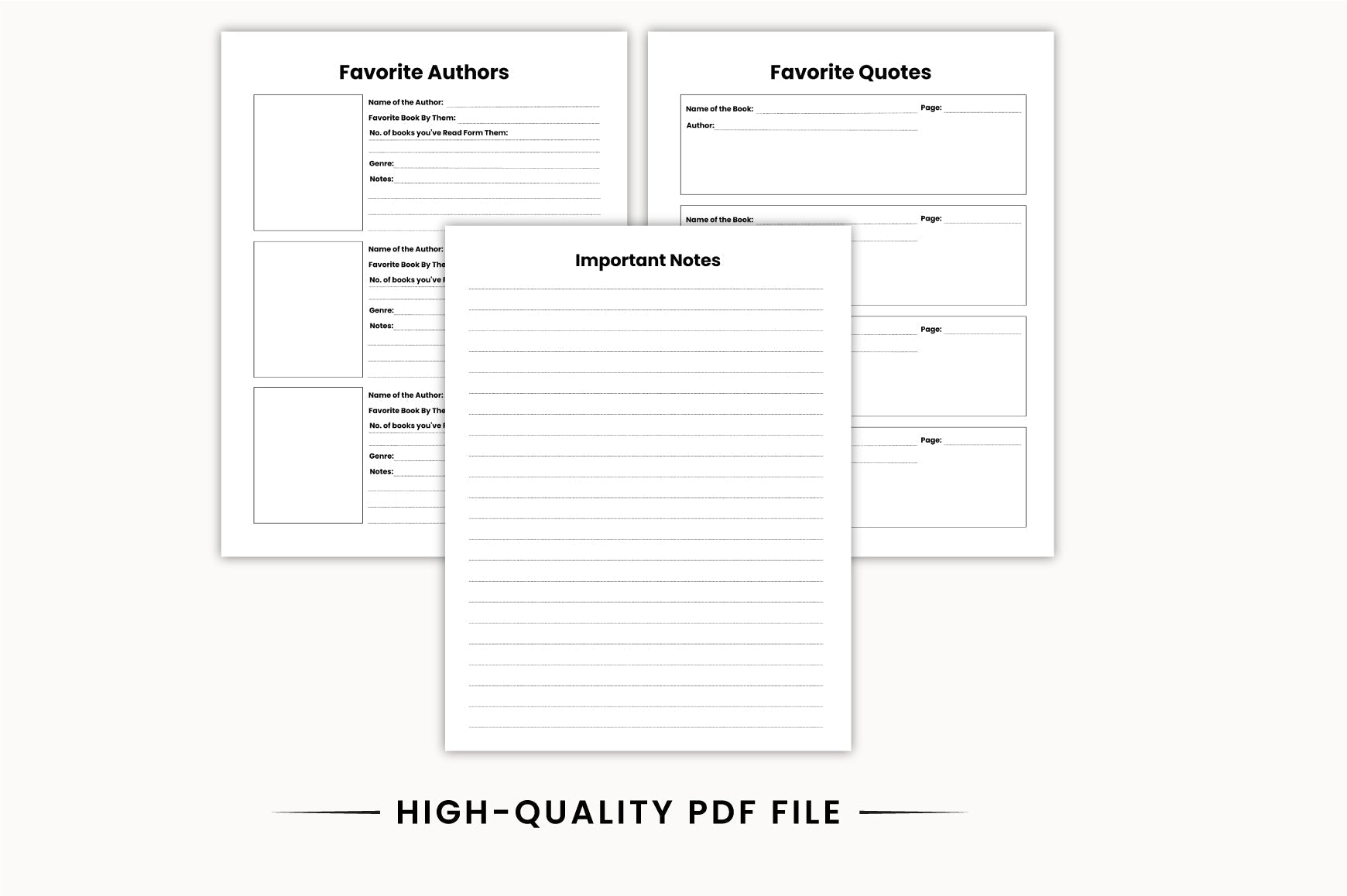 Reading Planner Guide