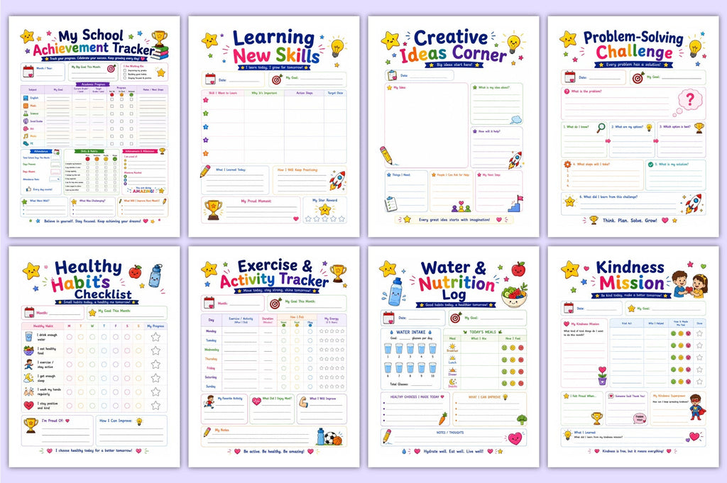 Future Achievers For Kids Planner