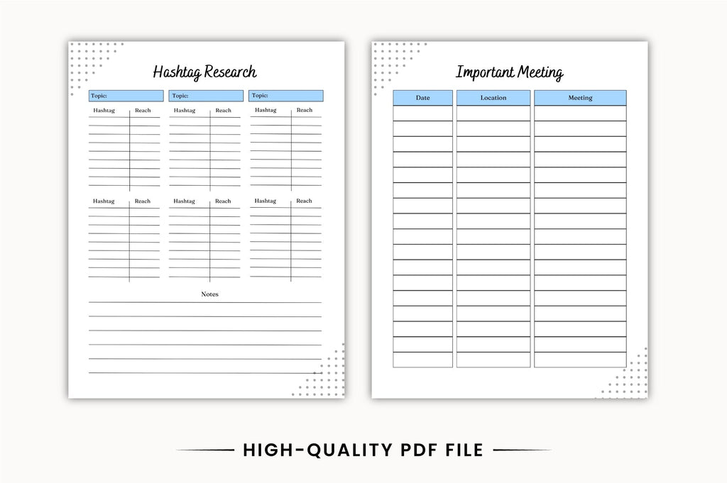 Small Business Success Planner