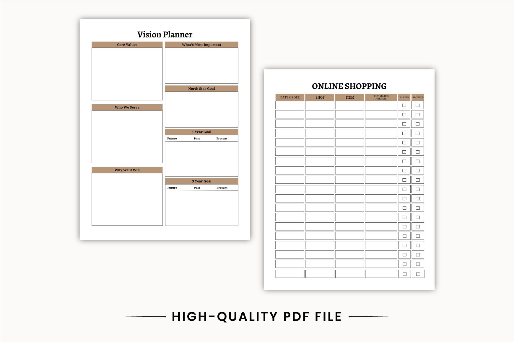 Life Management Planner