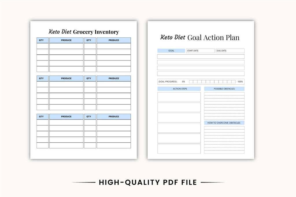 Keto Lifestyle Planner
