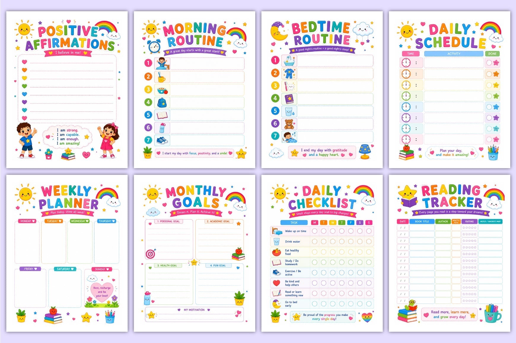 Little Achievers Planner