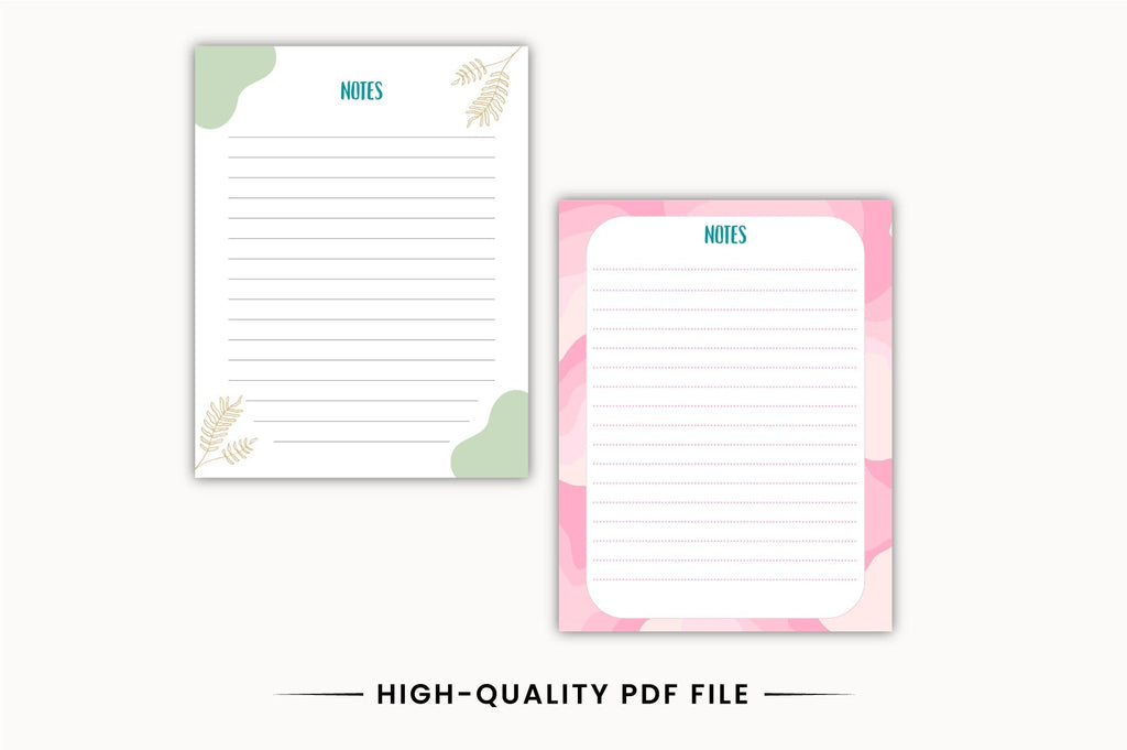 Kids Writing Notebook Planner