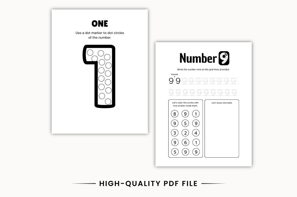 Math Practice Activity Planner for Kids