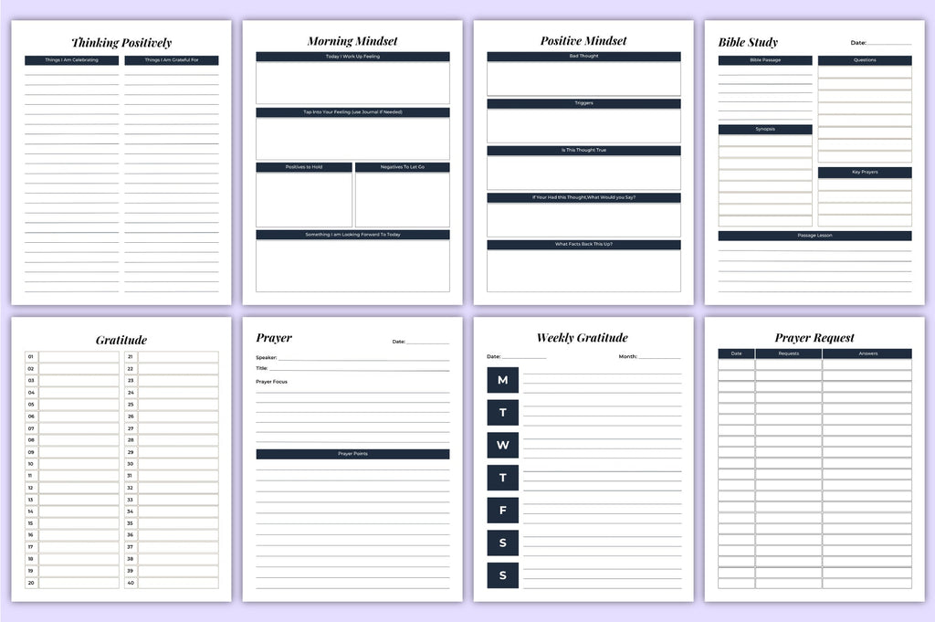 Bible Devotion Planner