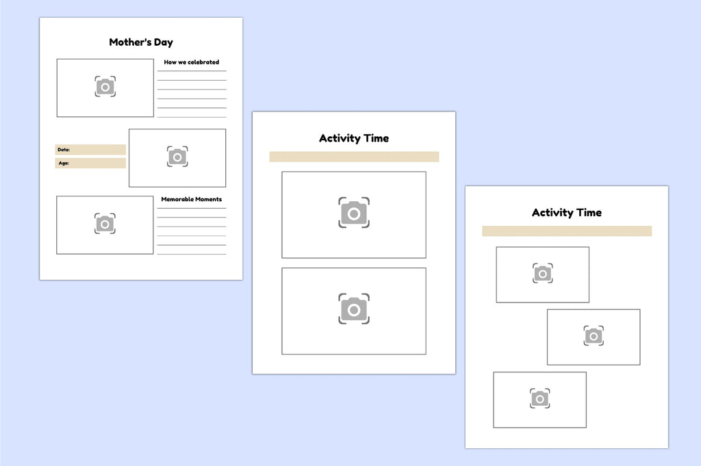 Newborn Memory Milestone Book