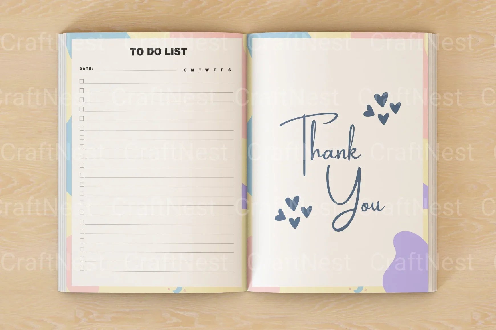 ADHD Printable Planner decluttering schedule and task organizer