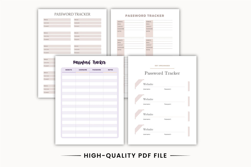 Password Keeper Planner
