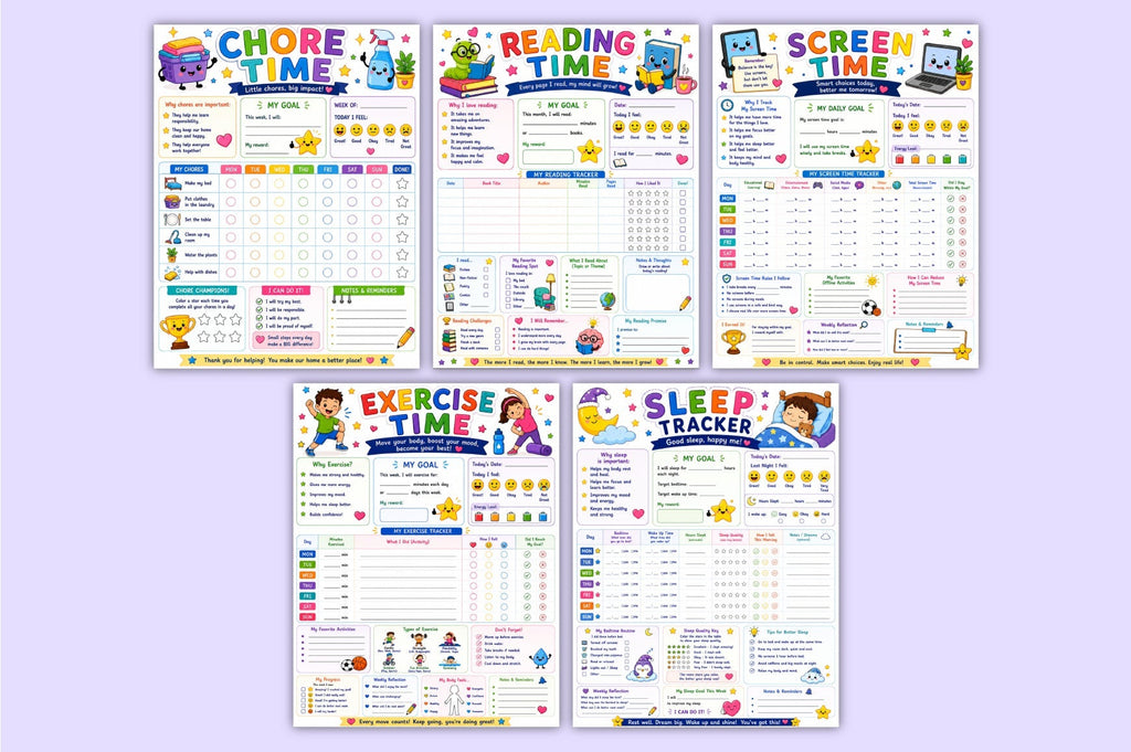 Adhd For Kids Planner