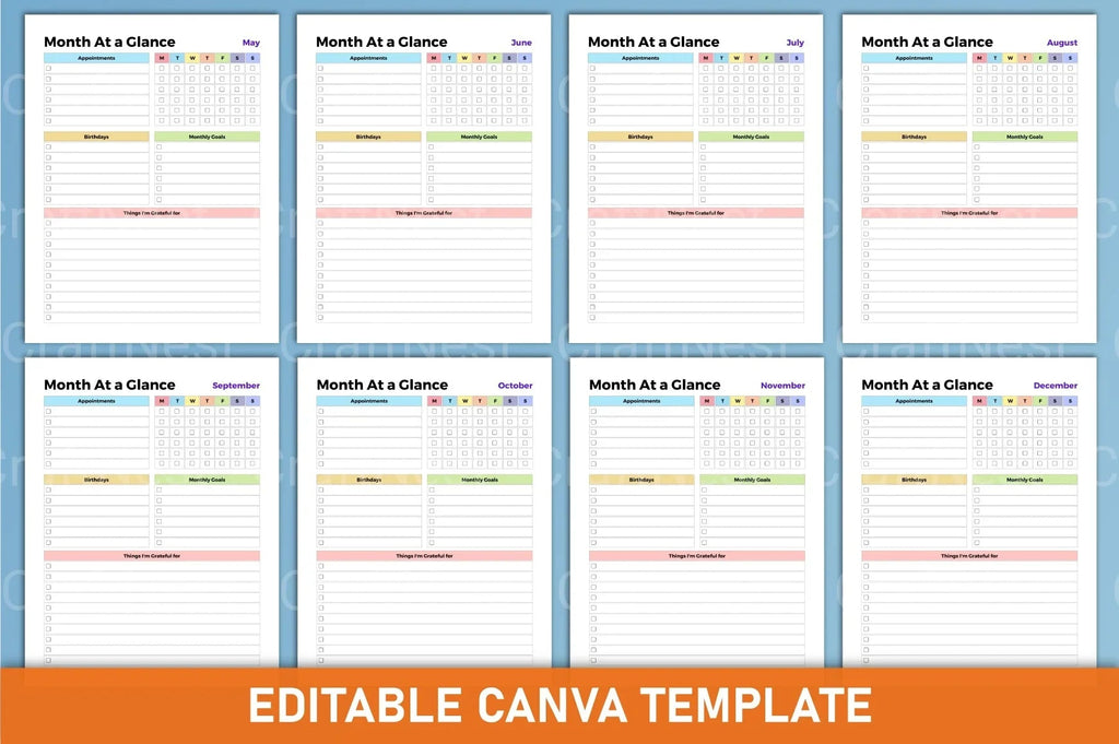 ADHD Printable Planner school planning and organization pages