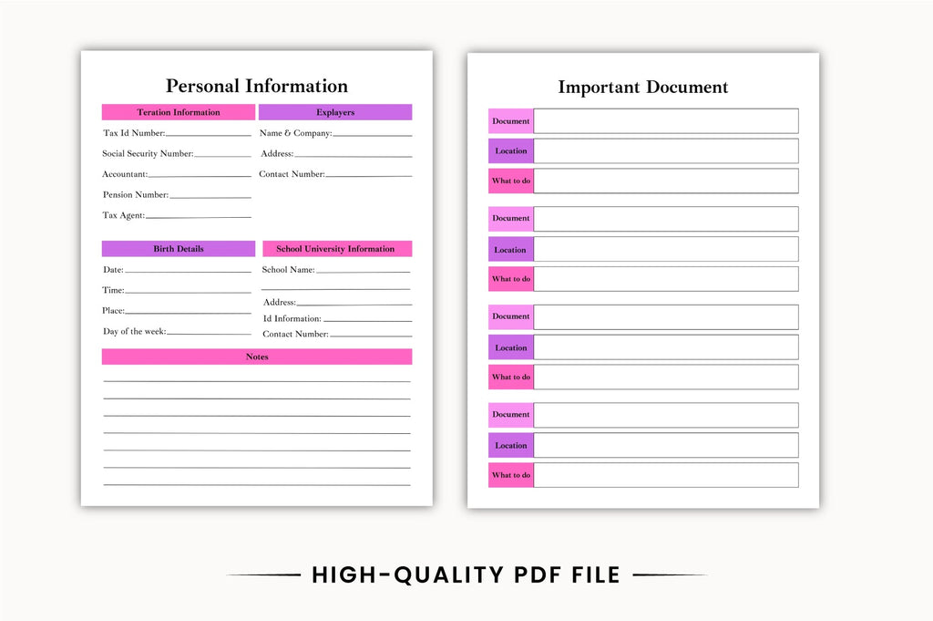 Legacy End of Life Planner