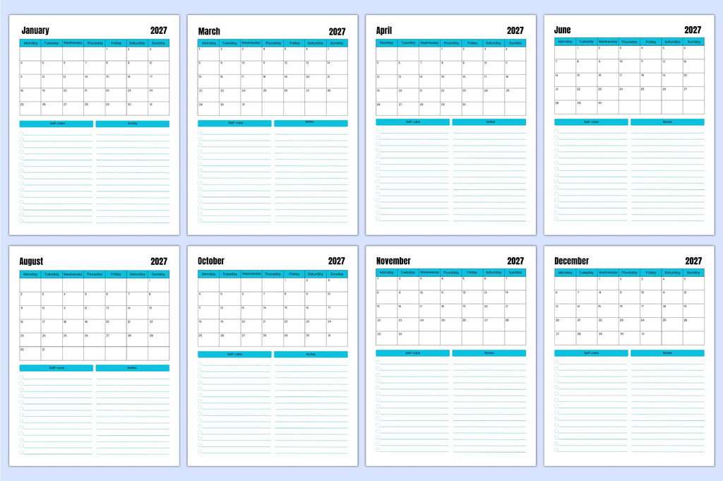 ADHD Cleaning Workbook including room-by-room cleaning checklists