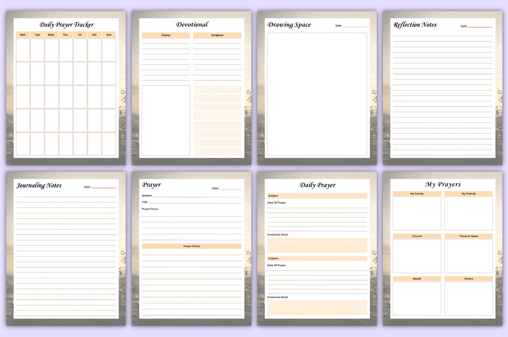Faith Prayer Reflection Journal