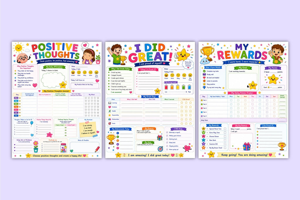 Adhd For Kids Planner