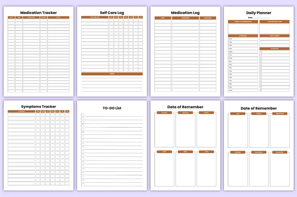 Anxiety Self Healing Journal