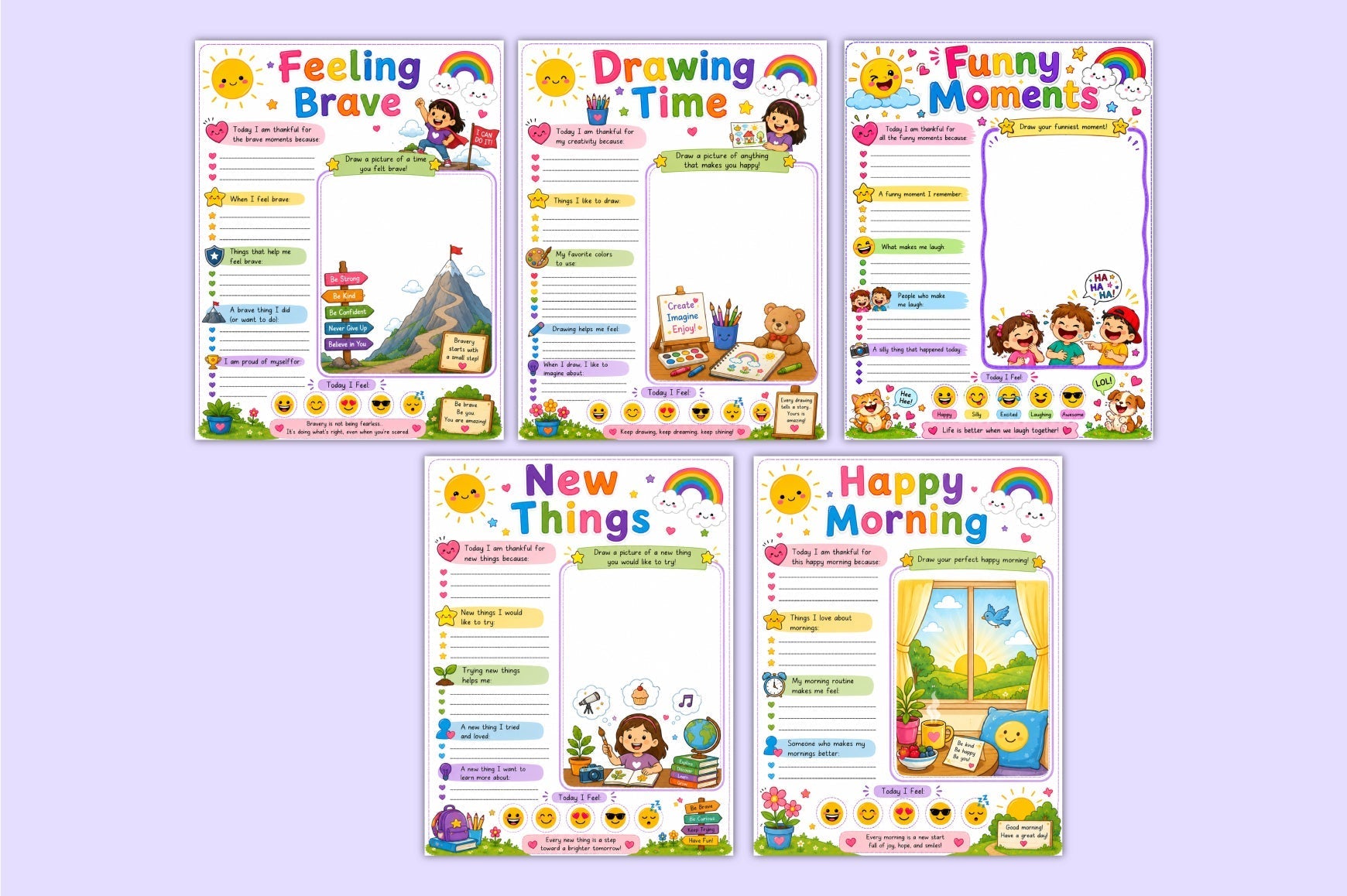 Gratitude For Kids Journal
