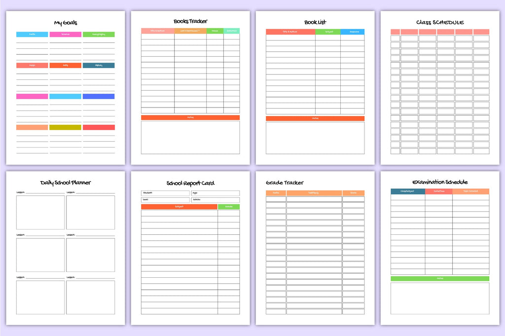 Student Academic Workbook