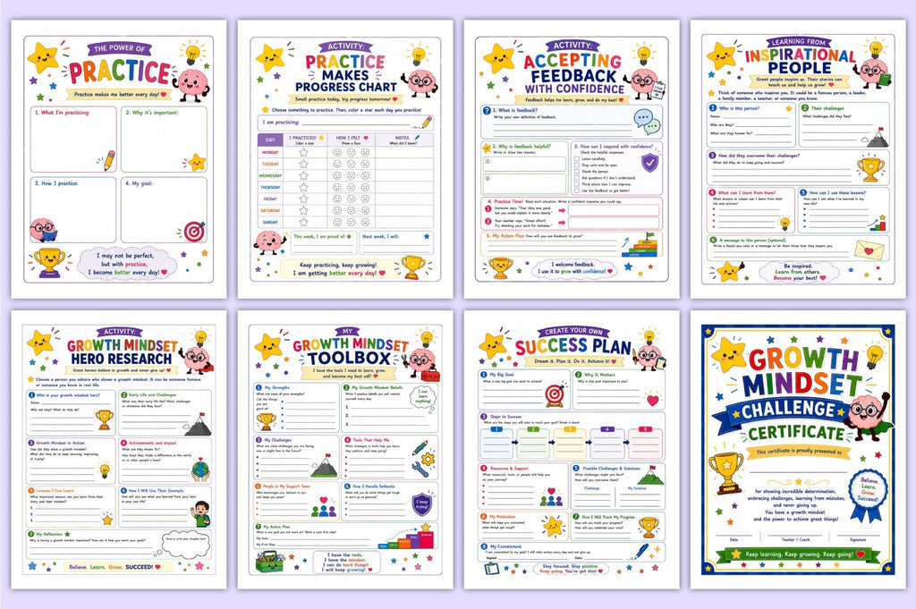 Growth Mindset Activities For Kids