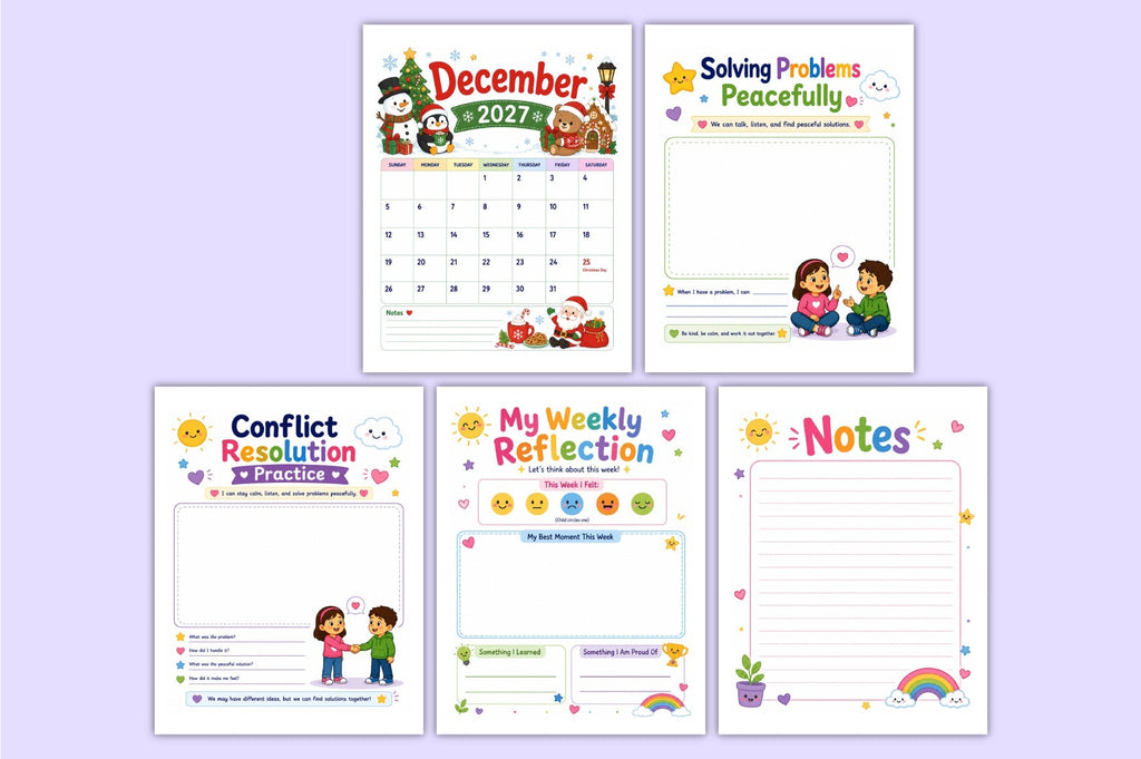 Social Emotional Learning Planner